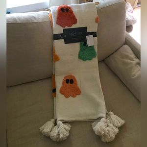 Rachel Zoe ghost multi colored blanket decorative throw NWT 50x60"